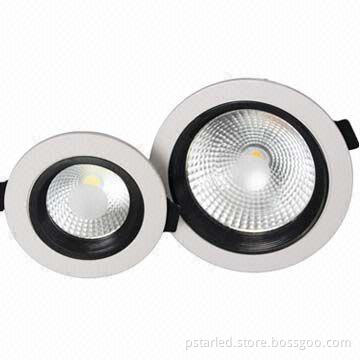 6-inch COB Downlight with CE and RoHS Certificate, CRI >80Ra, 3 Years Warranty, Energy-saving